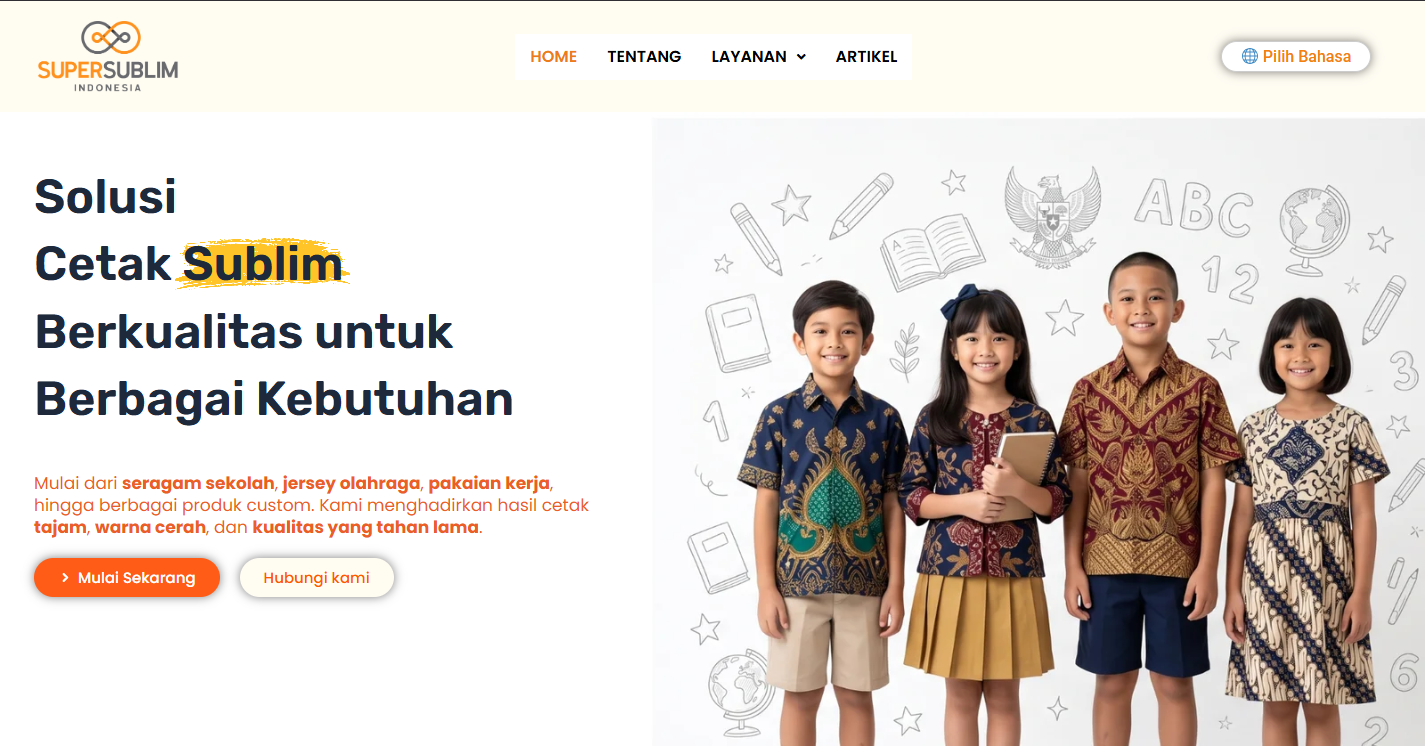 Company Profile Seragam Sekolah